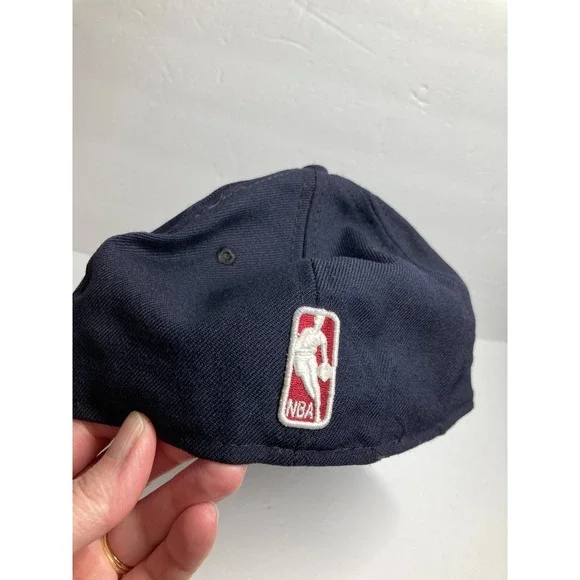 Cleveland Cavaliers Cap Hat Adult 7 1/2 Blue Wool Fitted NBA Basketball Cavs - Picture 8 of 16